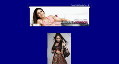 Desktop Screenshot of kareenakapoorfansite.blogspot.com