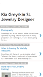 Mobile Screenshot of kiagreyskinsljewelrydesigner.blogspot.com