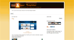 Desktop Screenshot of freebloggerz-theme.blogspot.com