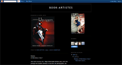 Desktop Screenshot of book-artistes.blogspot.com