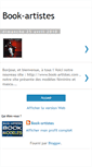Mobile Screenshot of book-artistes.blogspot.com