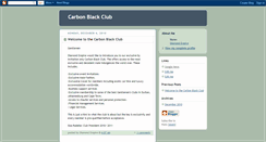 Desktop Screenshot of carbonblackclub.blogspot.com