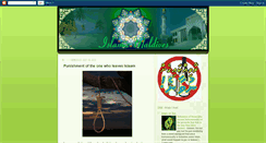 Desktop Screenshot of islamicmaldives.blogspot.com