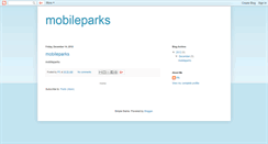 Desktop Screenshot of mobileparks.blogspot.com