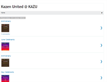 Tablet Screenshot of kazenunited.blogspot.com