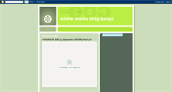 Desktop Screenshot of anime-mania-banya.blogspot.com