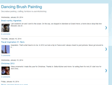 Tablet Screenshot of dancingbrushpainting.blogspot.com