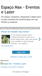 Mobile Screenshot of espacomaxeventos.blogspot.com