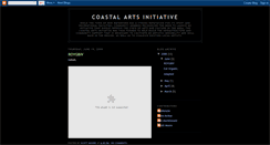 Desktop Screenshot of coastalartsinitiative.blogspot.com