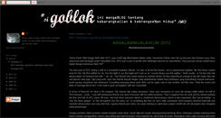 Desktop Screenshot of goblokmengeblog.blogspot.com