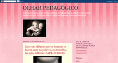 Desktop Screenshot of olhapedagogico.blogspot.com