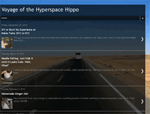 Tablet Screenshot of hyperspacehippo.blogspot.com