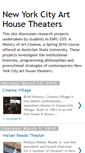 Mobile Screenshot of nycarthousetheaters.blogspot.com