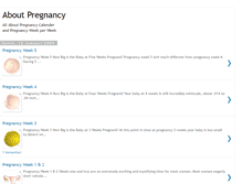 Tablet Screenshot of aboutpregnant.blogspot.com