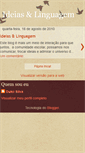 Mobile Screenshot of ideias-linguagem.blogspot.com