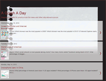 Tablet Screenshot of graphaday.blogspot.com