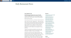 Desktop Screenshot of daily-restaurants-news.blogspot.com