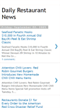 Mobile Screenshot of daily-restaurants-news.blogspot.com