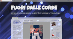 Desktop Screenshot of fuoridallecorde.blogspot.com
