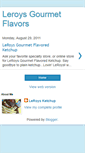 Mobile Screenshot of leroysketchup2.blogspot.com
