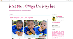Desktop Screenshot of bceebee.blogspot.com