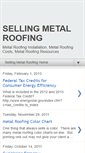 Mobile Screenshot of metal-roofing.blogspot.com