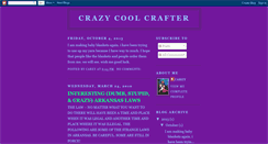 Desktop Screenshot of crazycoolcrafter.blogspot.com