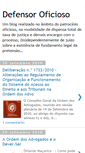 Mobile Screenshot of defensoroficioso.blogspot.com