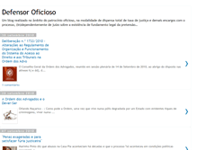 Tablet Screenshot of defensoroficioso.blogspot.com