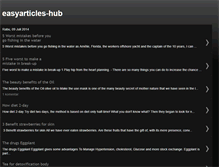 Tablet Screenshot of easyarticles-hub.blogspot.com