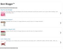 Tablet Screenshot of bestblogger2u.blogspot.com