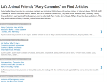 Tablet Screenshot of mary-cummins-animal-advocates-crackpo.blogspot.com