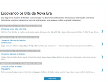 Tablet Screenshot of escovadordebits.blogspot.com