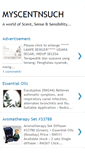 Mobile Screenshot of myscentnsuch.blogspot.com