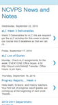 Mobile Screenshot of ncvpsnewsandnotes.blogspot.com