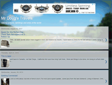 Tablet Screenshot of mrdougstravels.blogspot.com