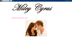 Desktop Screenshot of mileycyrus-argen.blogspot.com