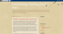 Desktop Screenshot of intermediatefasting.blogspot.com