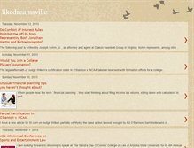 Tablet Screenshot of likedreamsville.blogspot.com