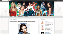 Desktop Screenshot of famous-celebrities-in-the-world.blogspot.com