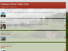 Tablet Screenshot of calaverasilvia.blogspot.com