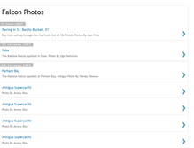 Tablet Screenshot of falconphotos.blogspot.com