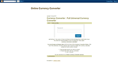 Desktop Screenshot of currency-full-converter.blogspot.com