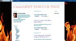 Desktop Screenshot of cassiearmy.blogspot.com