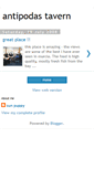 Mobile Screenshot of antipodastavern.blogspot.com