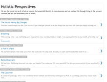 Tablet Screenshot of holisticperspectives.blogspot.com