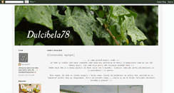 Desktop Screenshot of dulcibela78.blogspot.com