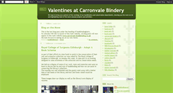 Desktop Screenshot of bookbindingbairn.blogspot.com