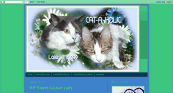 Desktop Screenshot of cat-a-holic.blogspot.com