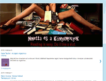 Tablet Screenshot of ninettabooks.blogspot.com